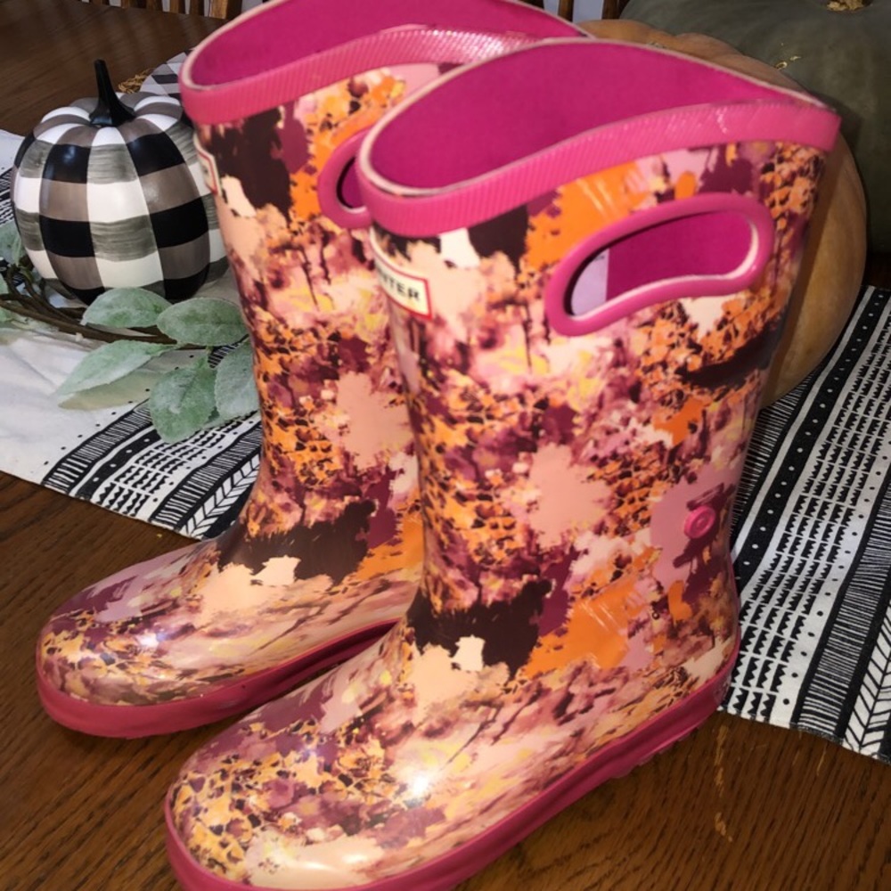 Hunter Boots girls size 2